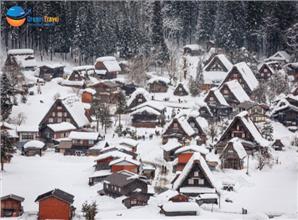 Tour Nhật Bản Đón Năm Mới Ất Tỵ Tại Làng Cổ Tích Shirakawago